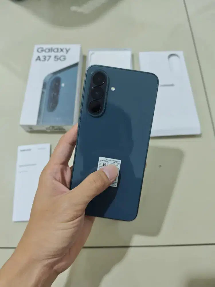 Samsung A37 8/256 fullset mulus garansi on