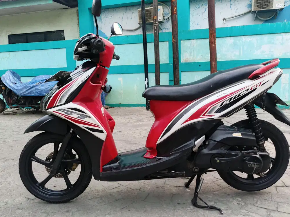Yamaha Mio GT FI 2014 stater tokcer halus mulus terawat