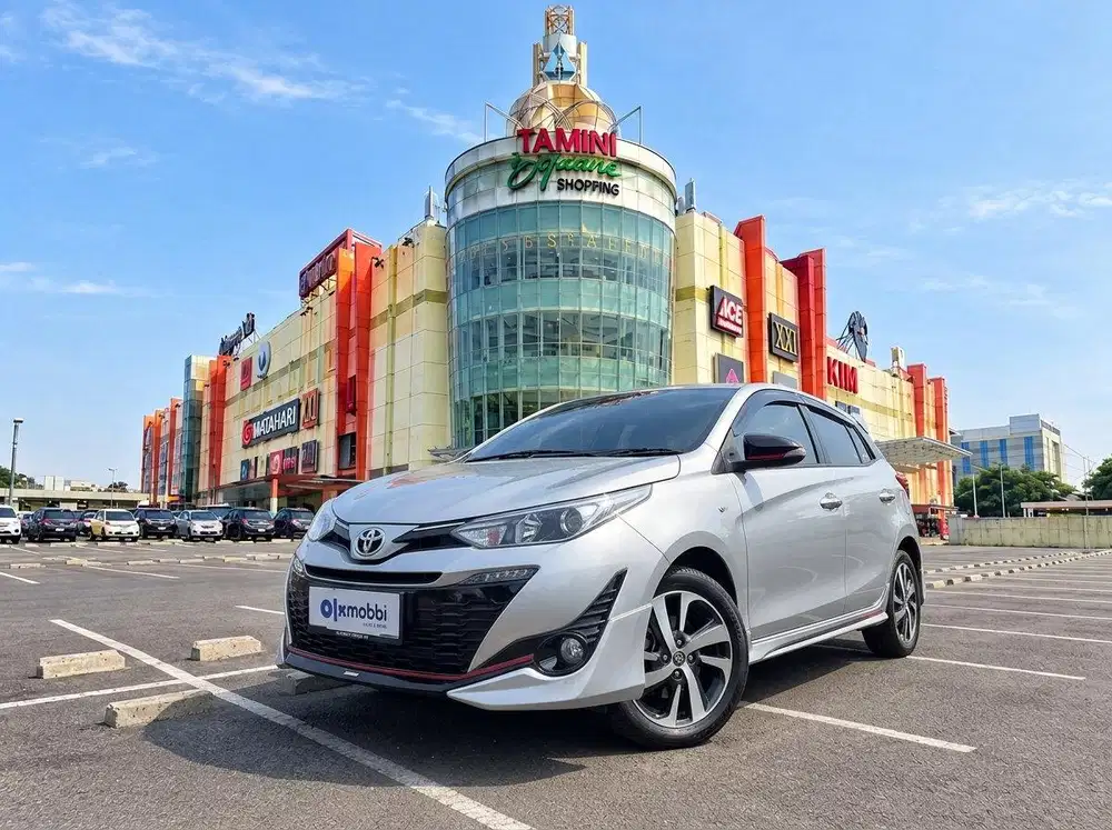 TDP RENDAH - Toyota Yaris 1.5 S Bensin-AT 2019 Silver CVOGB