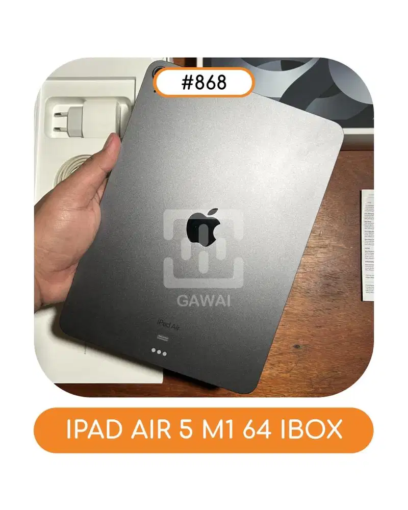 #868 Ipad Air 5 M1 Gray 64 Ibox