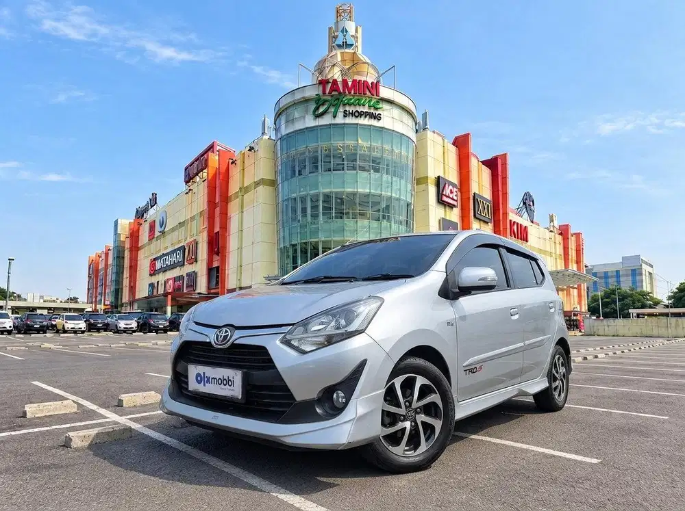 TDP RENDAH - Toyota Agya 1.2 G TRD Sportivo AT 2019 Silver CTYLB
