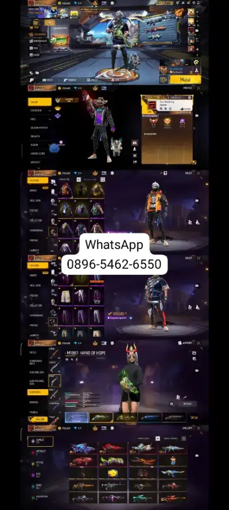 Jual Akun Free Fire Murah Meriah Diskon 10% Cek Harga Stok Sekarang