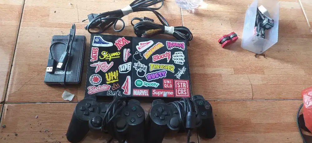 Ps 2 slim Hardisk ada 500 game