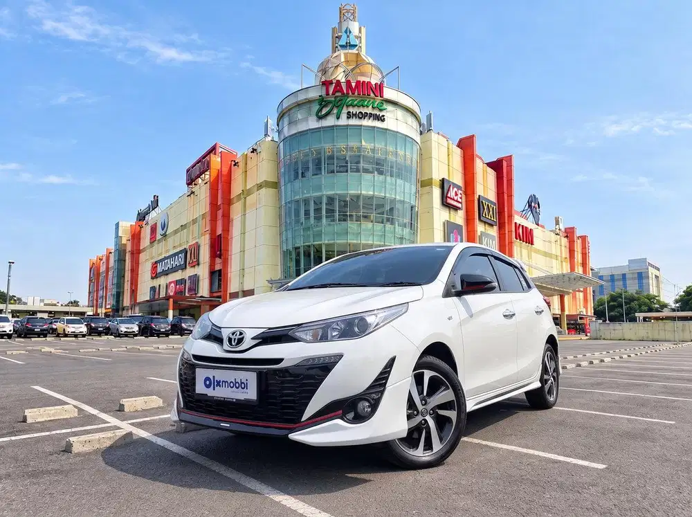 TDP RENDAH - Toyota Yaris 1.5 TRD Sportivo Bensin-AT 2020 Putih CTIVB