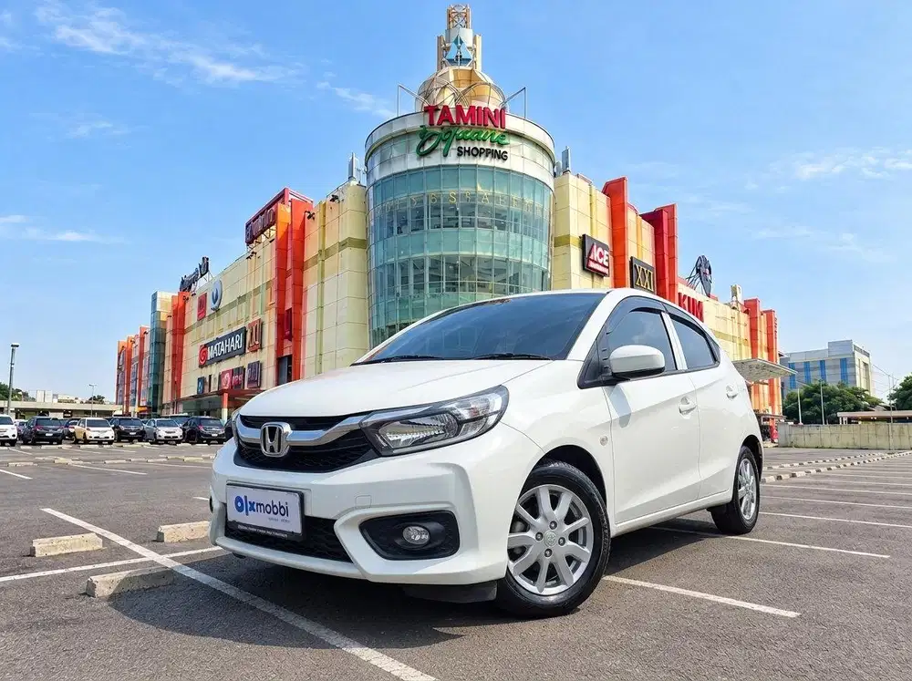 TDP RENDAH - Honda Brio Satya 1.2 E Bensin-AT 2020 Putih CUOVB