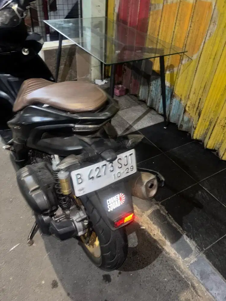 Aerox 2019 abs hitam