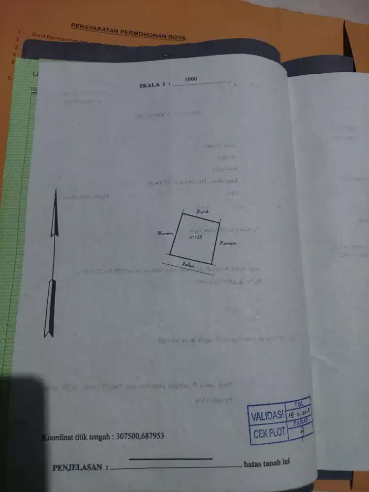 Dijual tanah SHM gamol salatiga