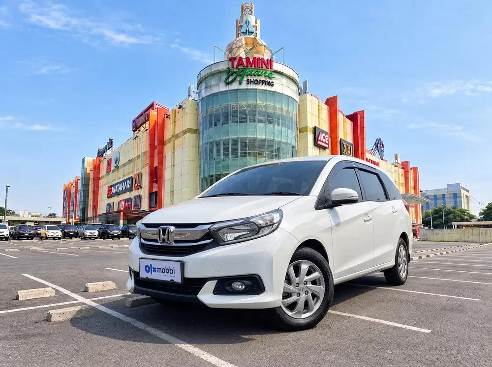 TDP RENDAH - Honda Mobilio 1.5 E Bensin-AT 2018 Putih CUKGB