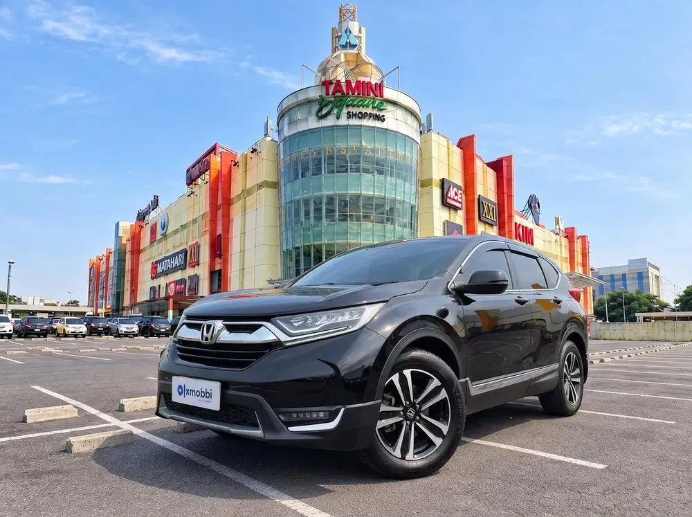 TDP RENDAH - Honda CR-V 1.5 Turbo Prestige Bensin-AT 2018 Hitam CUJQB