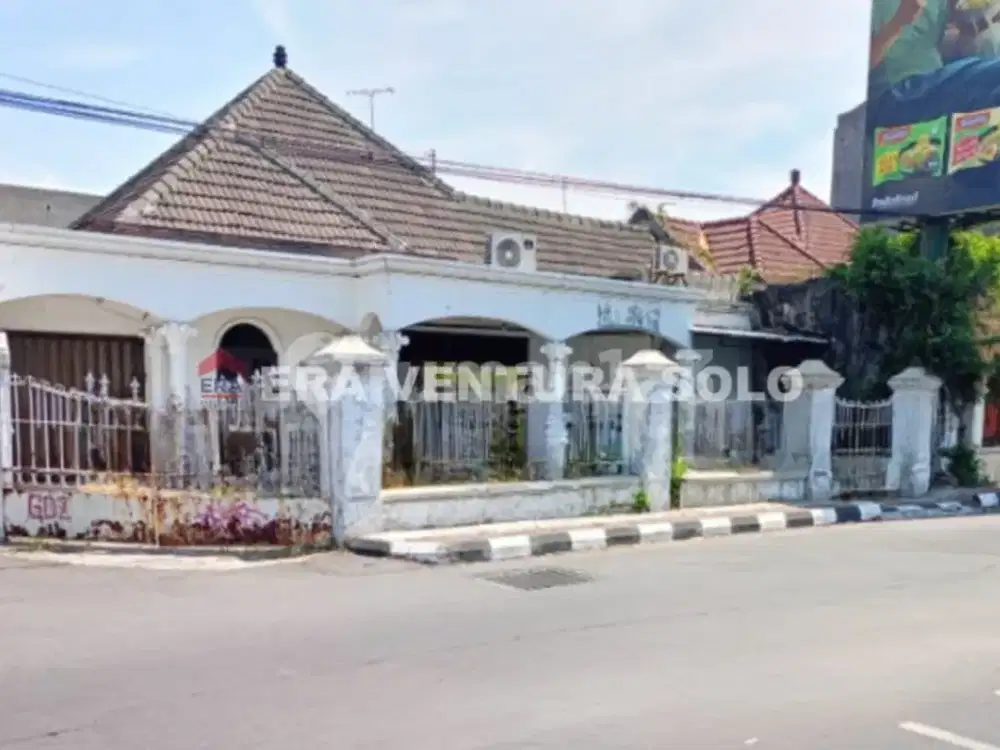 Rumah Lama Hitung Tanah Strategis Tengah Kota Solo