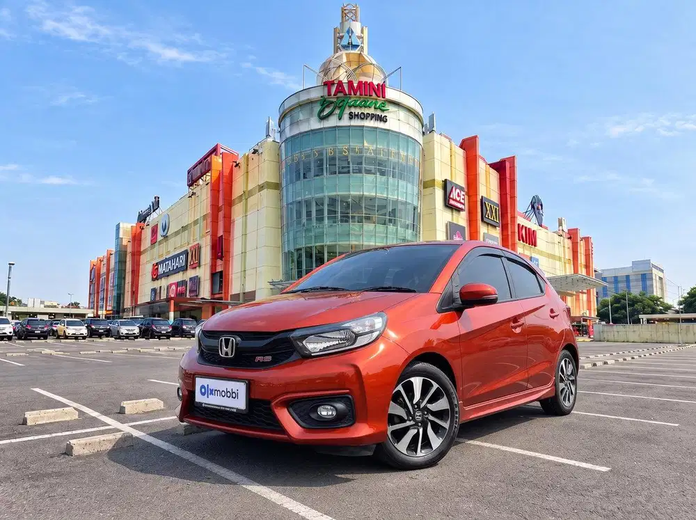 TDP RENDAH - Honda Brio 1.2 RS Bensin-AT 2017 Merah CUAHD