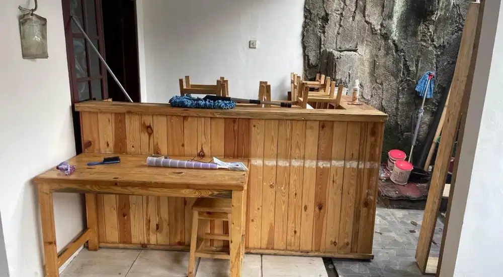 DIJUAL MEJA BAR WARKOP