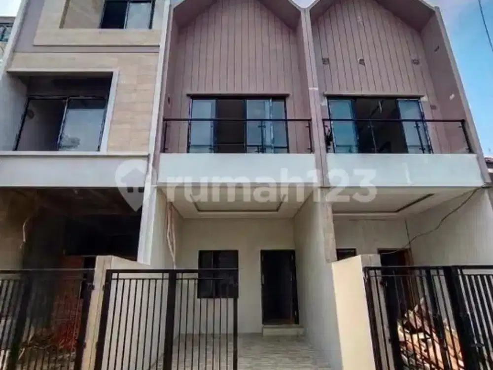 Last Unit Rumah Baru 2 Lantai Akses Jalan 2 Mobil Lega di Area Duri Kepa Jakbar