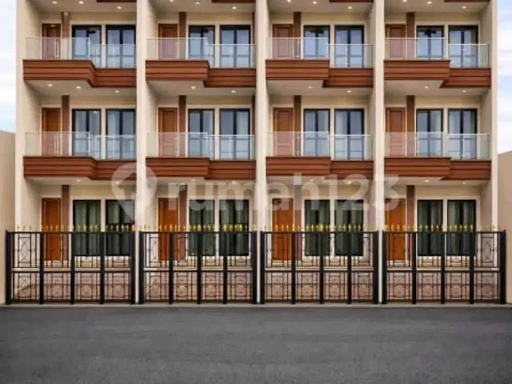 Rumah Baru 4 Unit 3 Lantai di Durikepa