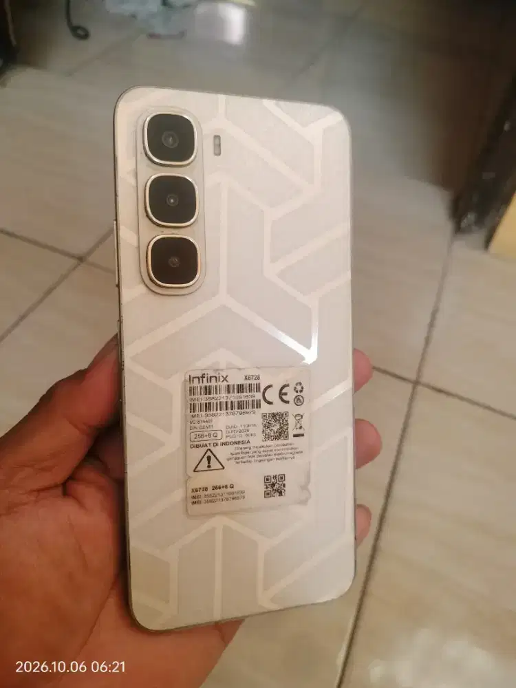 Infinix Hot 60i ram 8/256gb normal dan segel