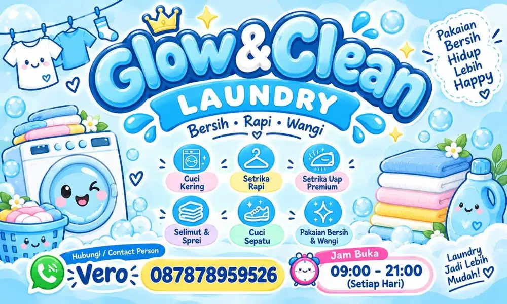 Dibutuhkan Karyawan Laundry