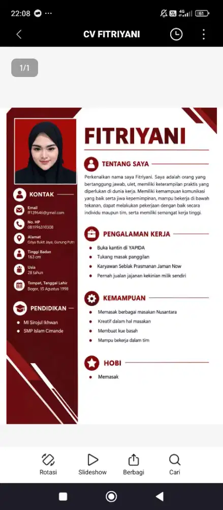 Tukang masak ..