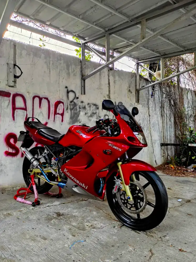 Ninja 150 rr 2009 merah maroon