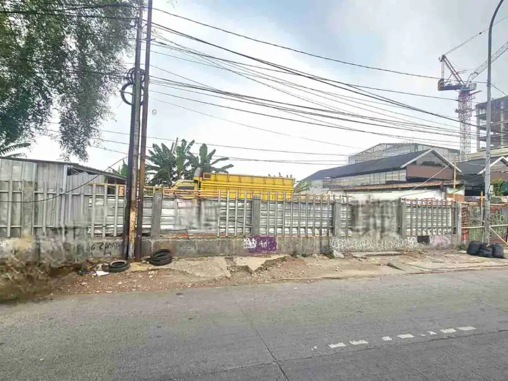tanah strategis zona ungu di pasar rebo ciracas jakarta timur