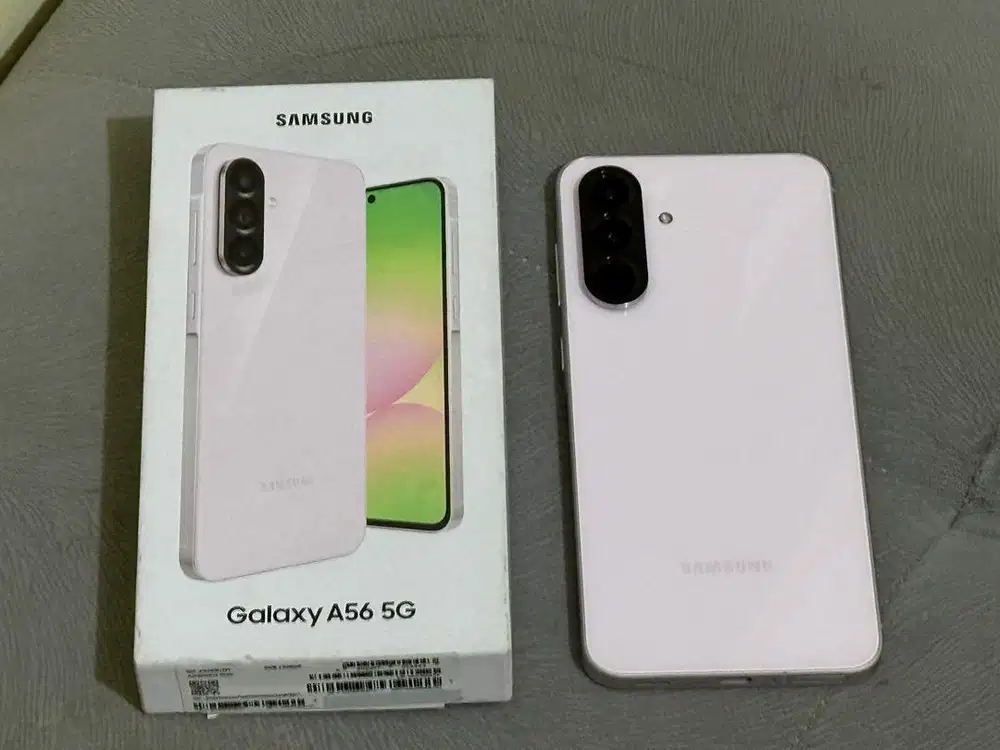 Samsung A56 8/256 fulset ori pink