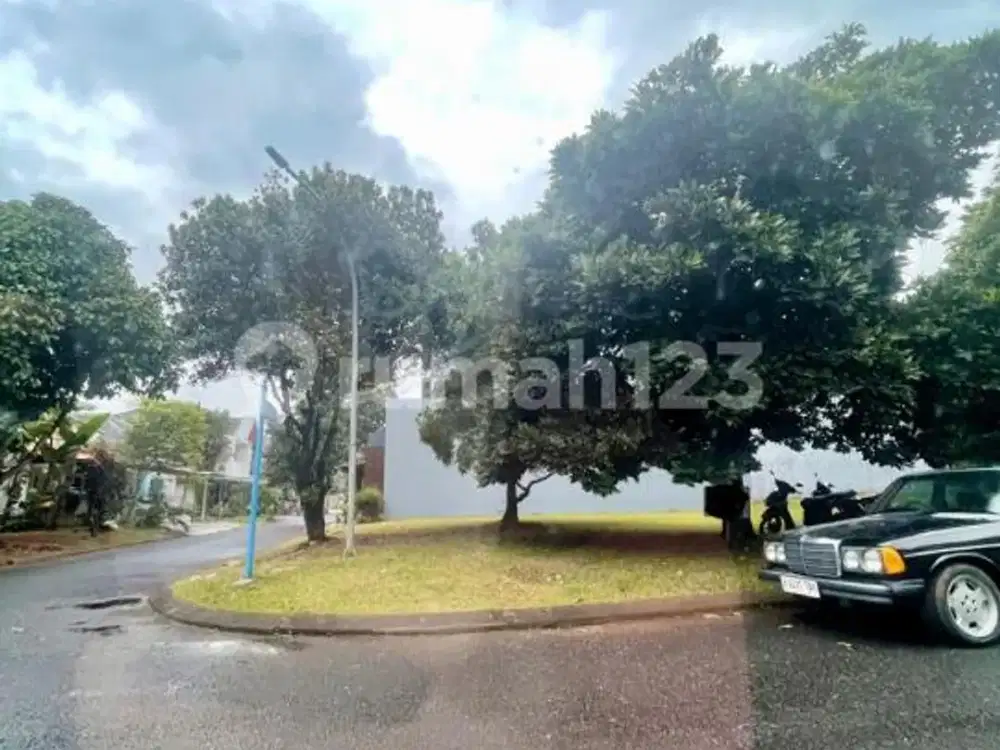 Tanah Kavling Hoek Alam Sutera Cluster Feronia Tangerang Banten