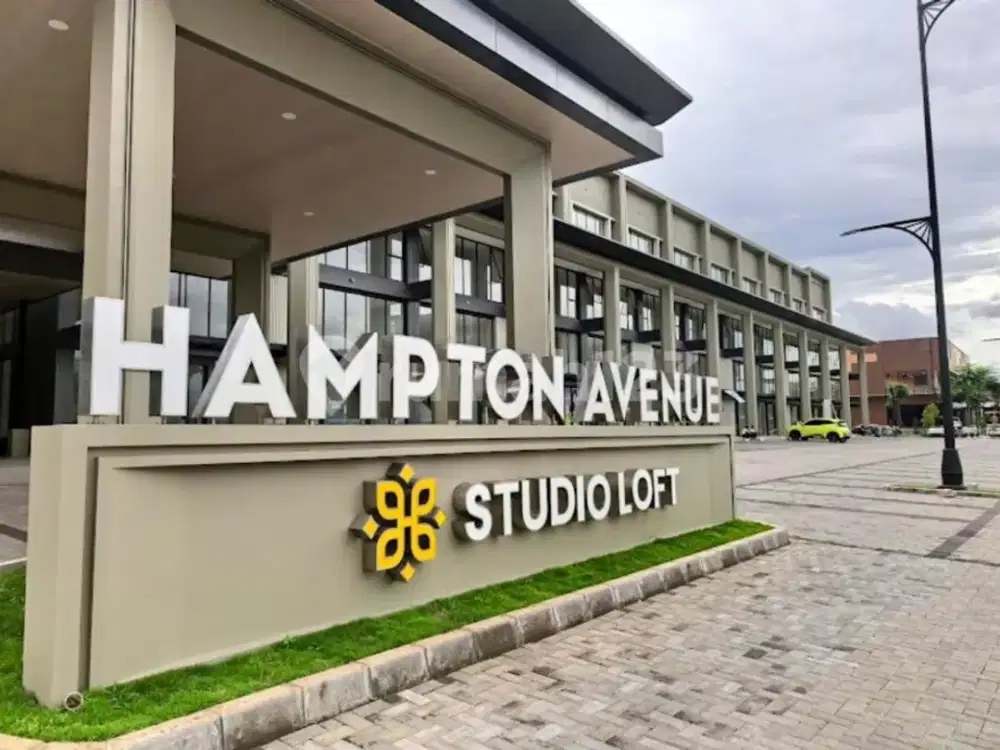 Ruko Studio Loft Hampton Avenue Gading Serpong Tangerang 3 Lantai