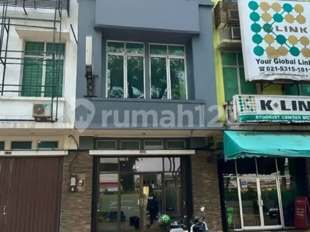 Ruko Tol Boulevard Strategis 3 Lantai SHM BSD sebelah Fong Sheng