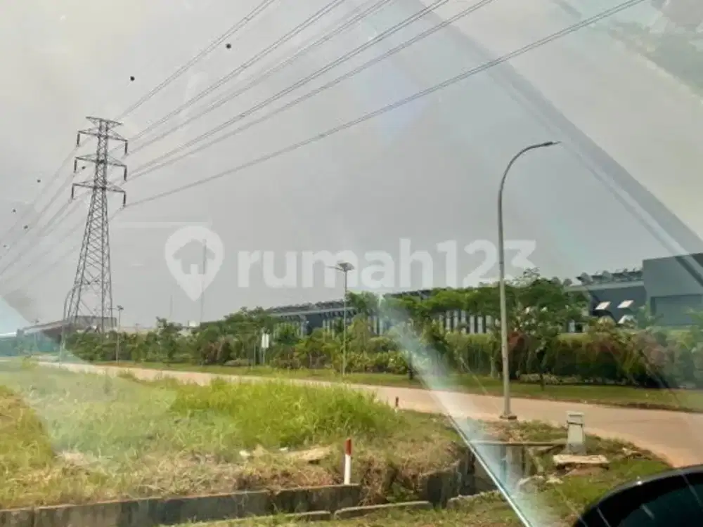 Tanah Kavling Kawasan Industri Gudang Pabrik Legok Tangerang 15 Menit ke Bsd