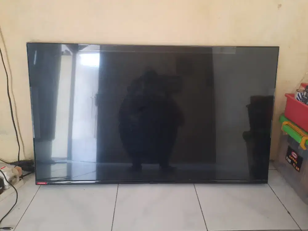 Tv led chanhong L43G7N minusan apa adanya