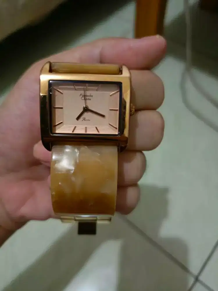 Jam tangan Alexandre Christie ceramic ori