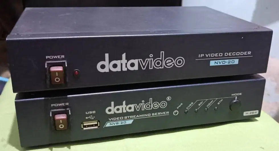 Datavideo Encoder NVS-20 dan Decoder NVD-20