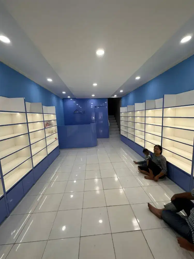 Jual rak² dan meja kasir