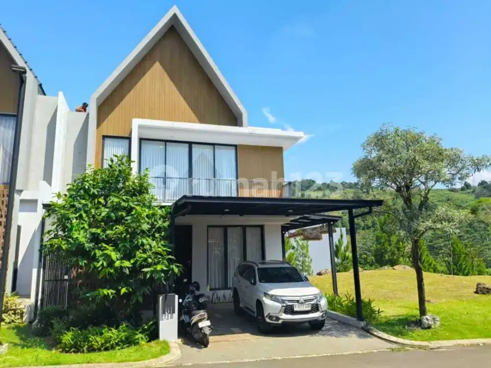 Rumah Fully Furnished 2 Lantai di Cluster Mahogany Summarecon Bogor Posisi Hoek