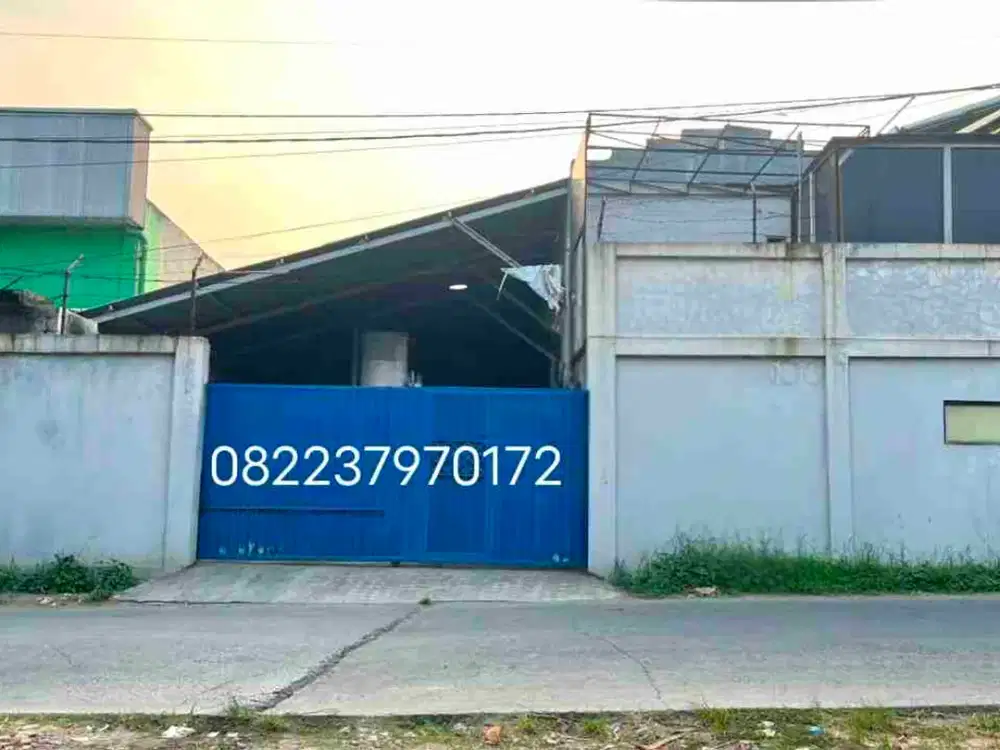 Dijual Gudang Termurah di Jl. Citarik, Sertajaya, Cikarang Timur Kab. Bekasi Jawa Barat