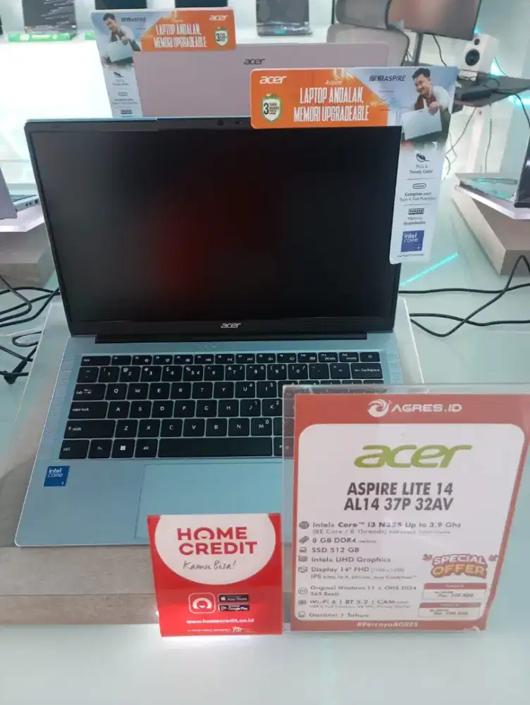 Laptop Acer terbaru bisa di cicil