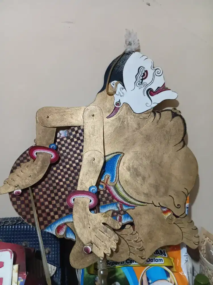 Jual wayang kulit asli