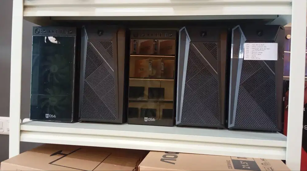 PC komputer rakitan murah DDR4 Core i3 7100 2,2jt ada 2,7jt Ryzen ada
