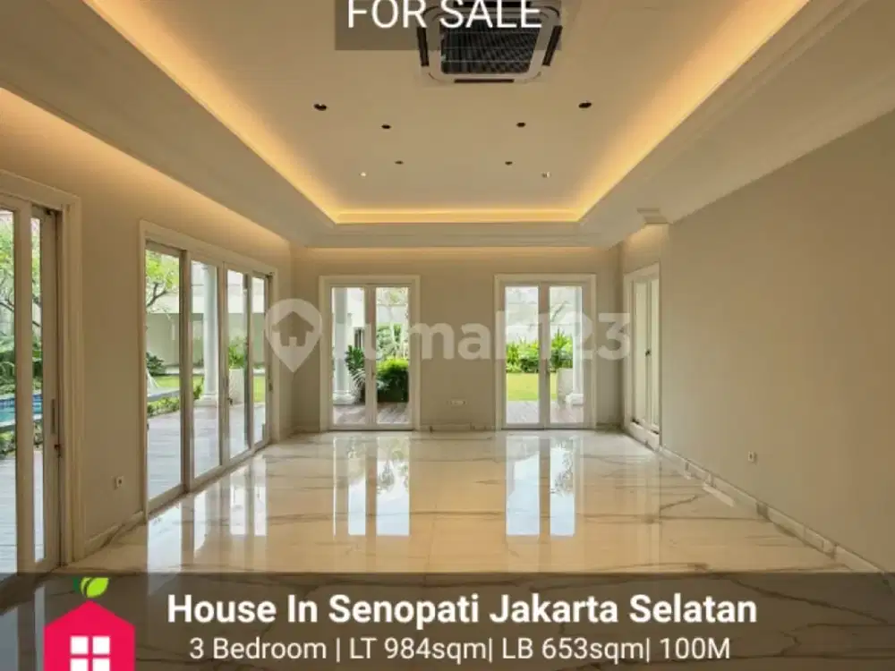 Fast Sale House In Senopati Jakarta Selatan