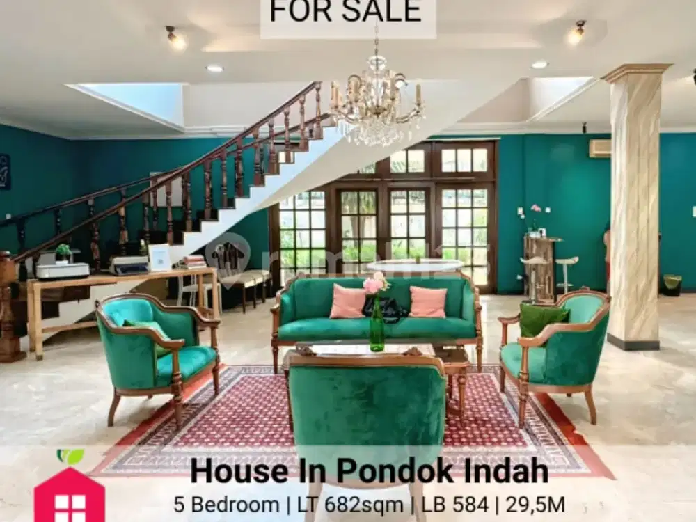 For Sale House In Pondok Indah Jakarta Selatan