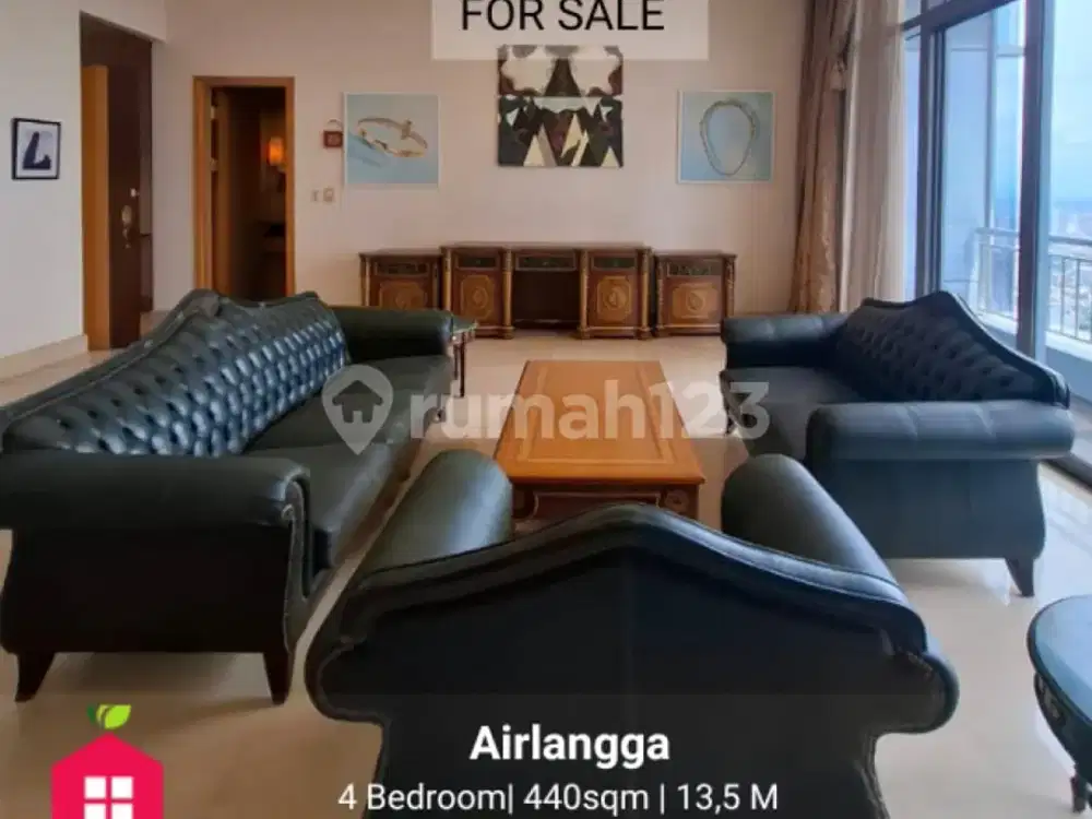 Fast Sale Apartment Airlangga 4Br