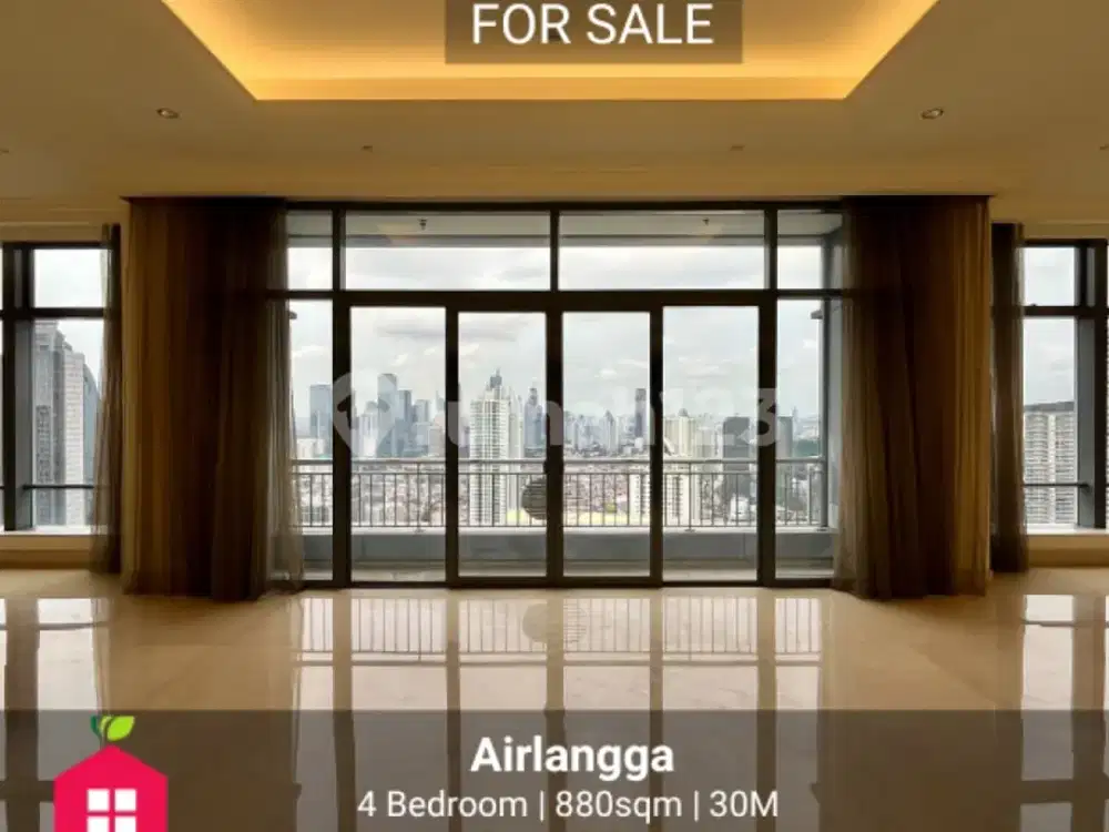 For Sale Apartment Airlangga 4Bedroom