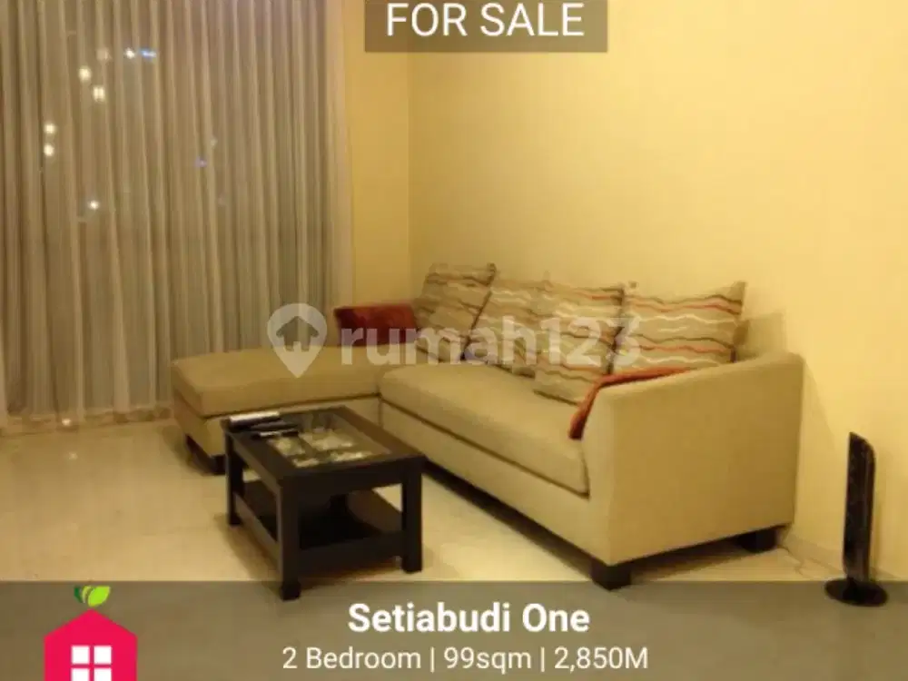 For Sale Apartment Setiabudi One Residence 2Bedroom