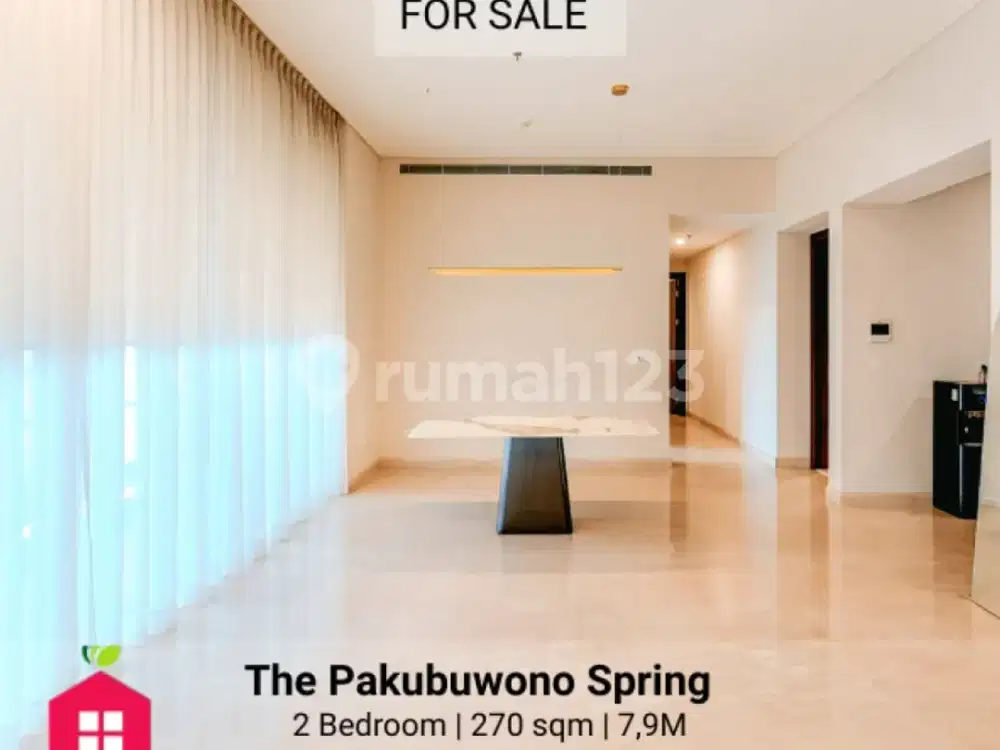 Fast Sale Apartment The Pakubuwono Spring 2Br