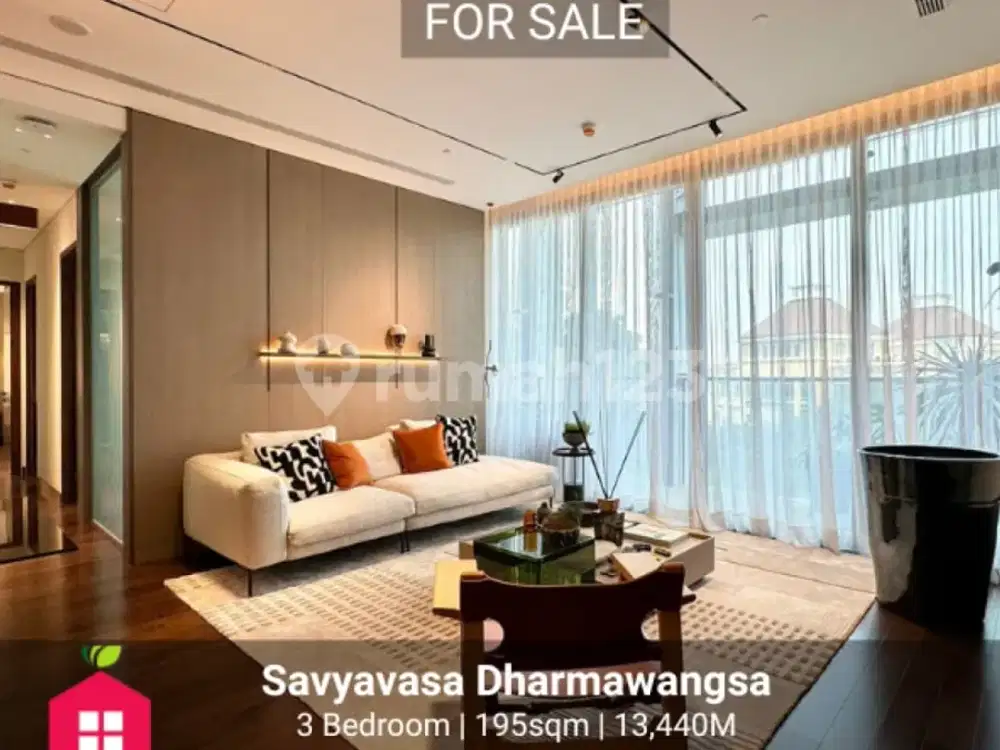 For Sale Apartment Savyavasa Dharmawangsa 3Br