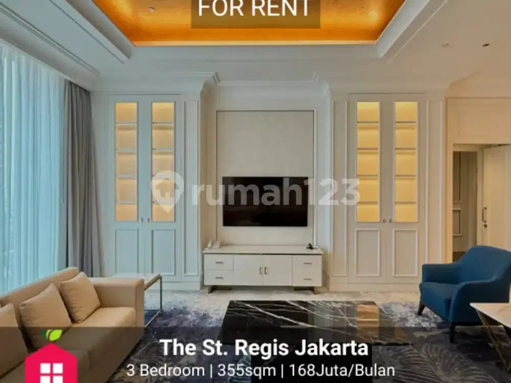 Fast Rent Apartment The St. Regis Jakarta 3Br