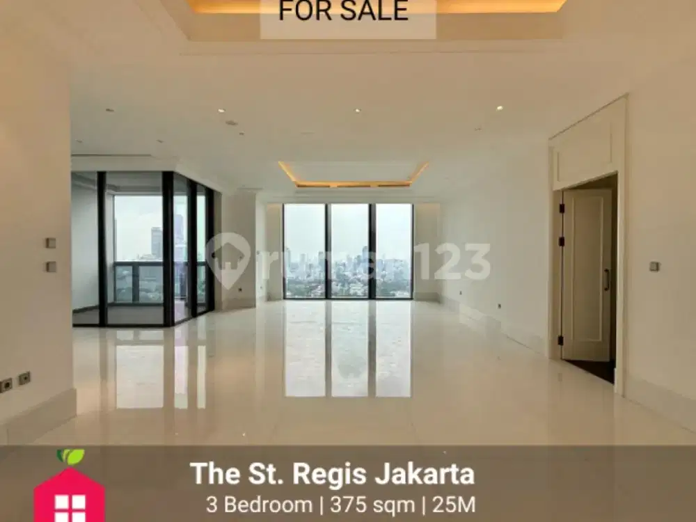 For Sale Apartment The St. Regis Jakarta 3Br