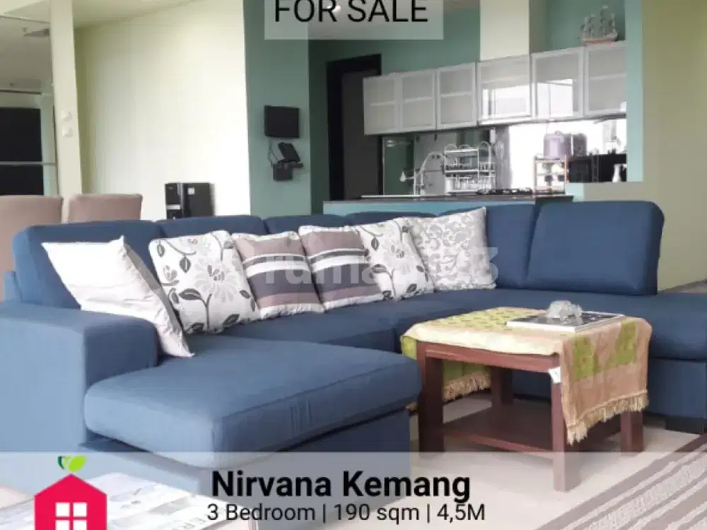 For Quick Sale Apartment Nirvana Kemang 3Br