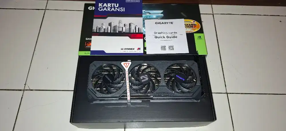 VGA Gigabyte GeForce RTX 5060 GAMING OC 8G GDDR7 Triple Fan - Segel