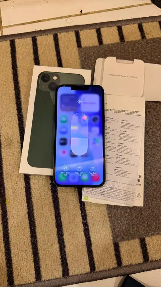 Iphone 13 Green 256GB Resmi Ibox Lengkap