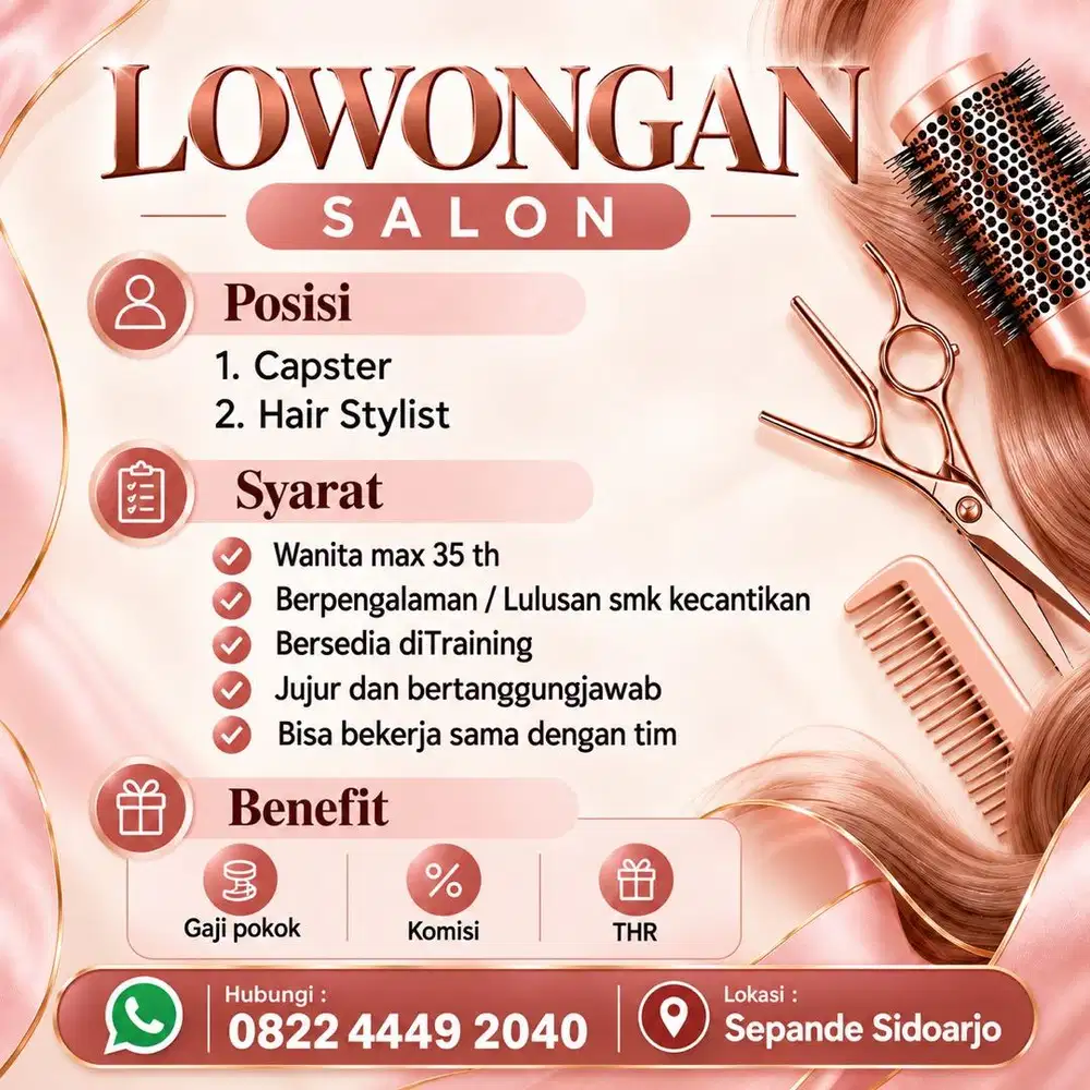 Lowongan Salon wanita